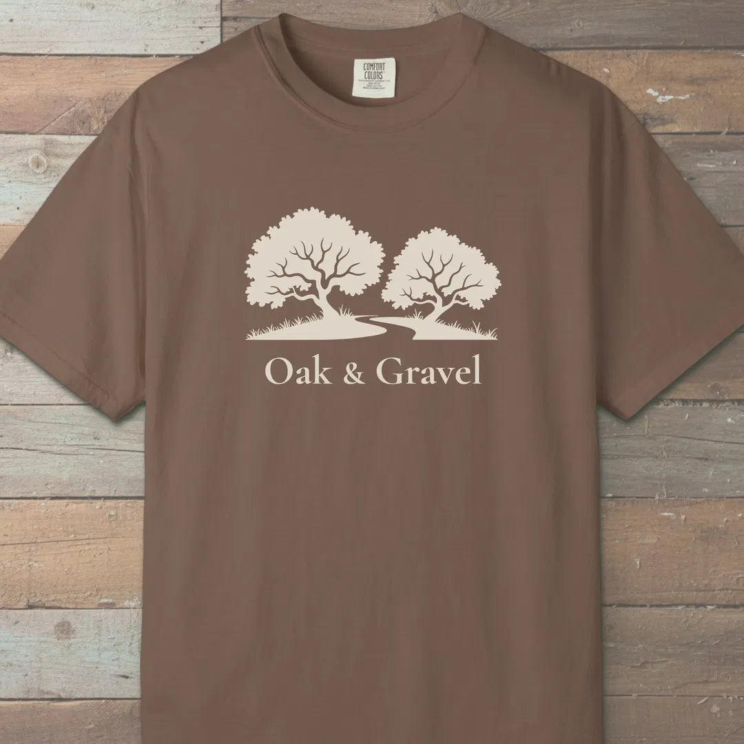 Oak Grove Path T-Shirt Espresso Outdoor Nature Tee