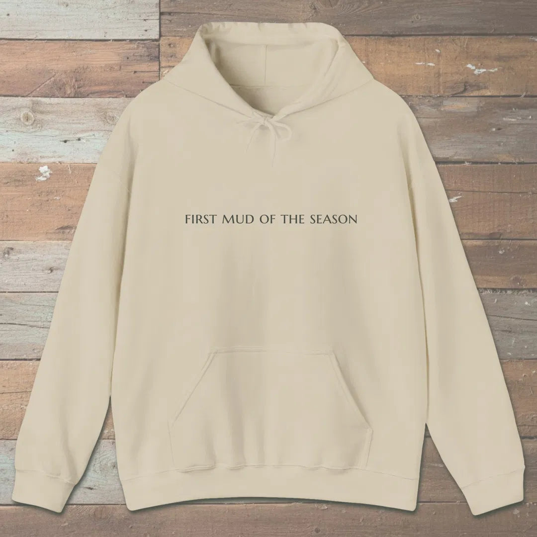First Mud Hoodie Sand Outdoor Nature Tee