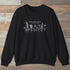 Wildflower Quiet Sweatshirt Black Outdoor Nature Tee