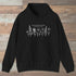 Wildflower Quiet Hoodie Black Outdoor Nature Tee