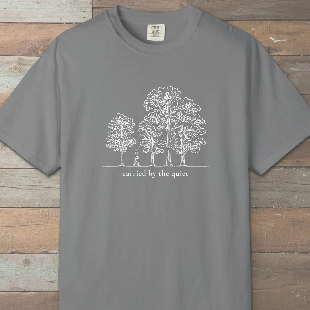 Carried Grove T-Shirt Grey Outdoor Nature Tee