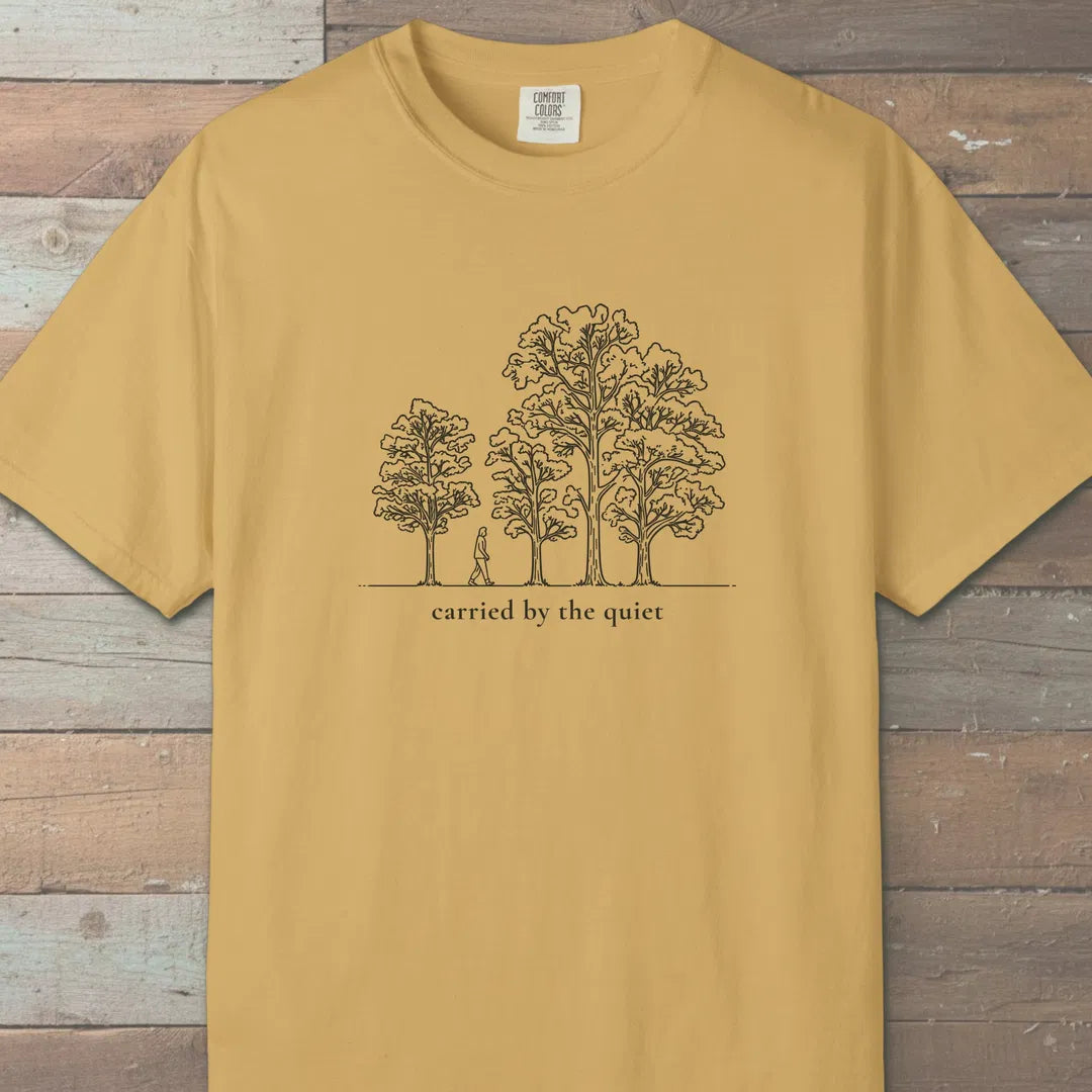 Carried Grove T-Shirt Mustard Outdoor Nature Tee
