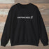 Untracked Paths Sweatshirt Black Outdoor Nature Tee