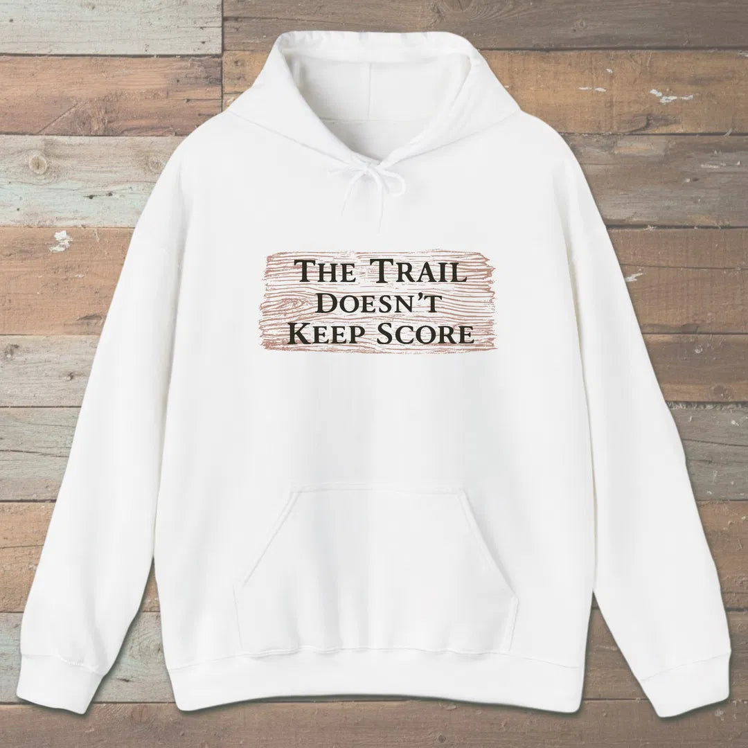 The Uncounted Trail Hoodie White Outdoor Nature Tee
