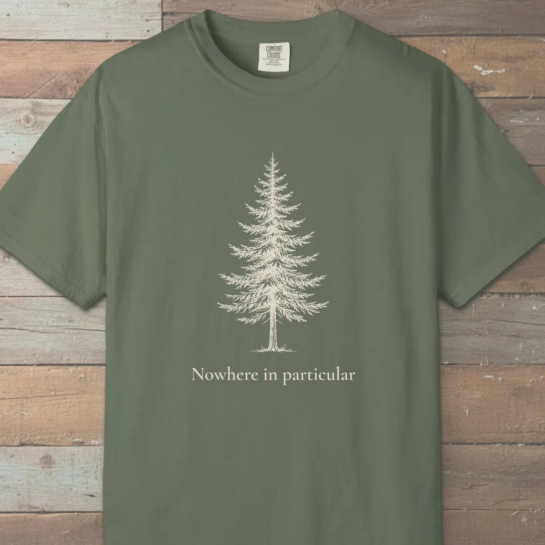 Nowhere In Particular T-Shirt Moss Outdoor Nature Tee