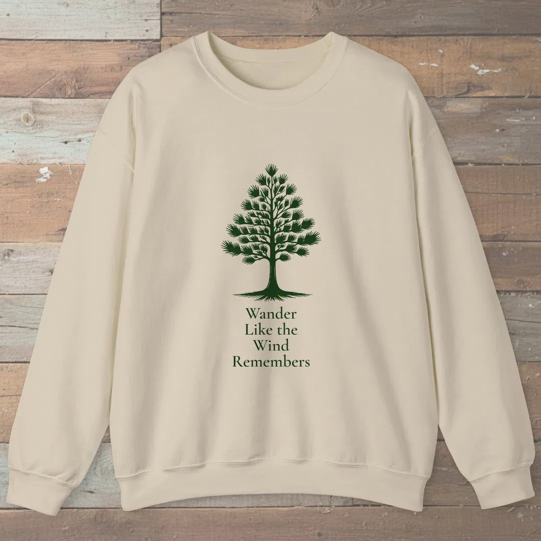 Wind Remembers Sweatshirt Sand Outdoor Nature Tee