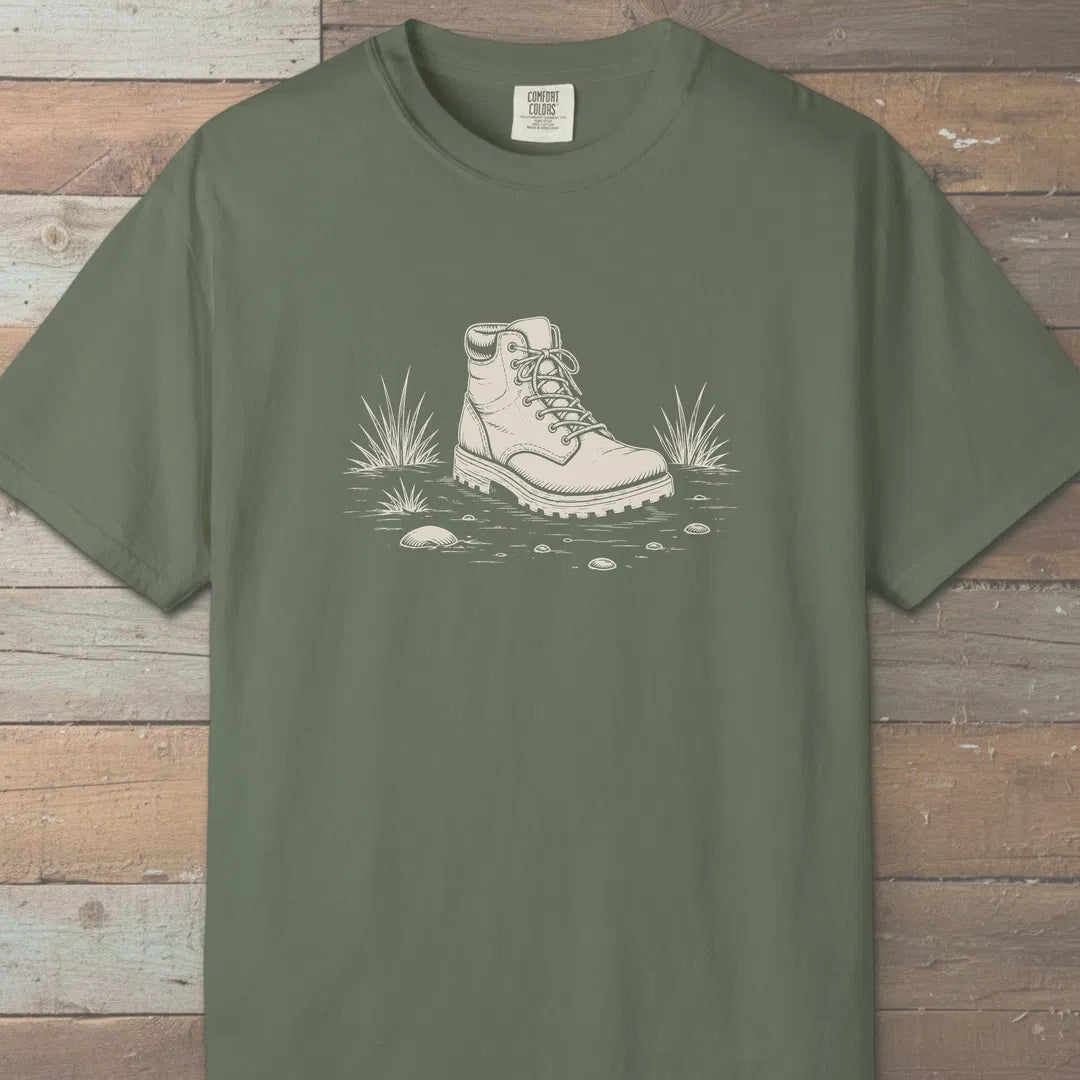 Steady Ground T-Shirt Moss Outdoor Nature Tee