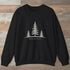 Embrace The Unsettled Sweatshirt Black Outdoor Nature Tee