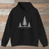 Embrace The Unsettled Hoodie Black Outdoor Nature Tee