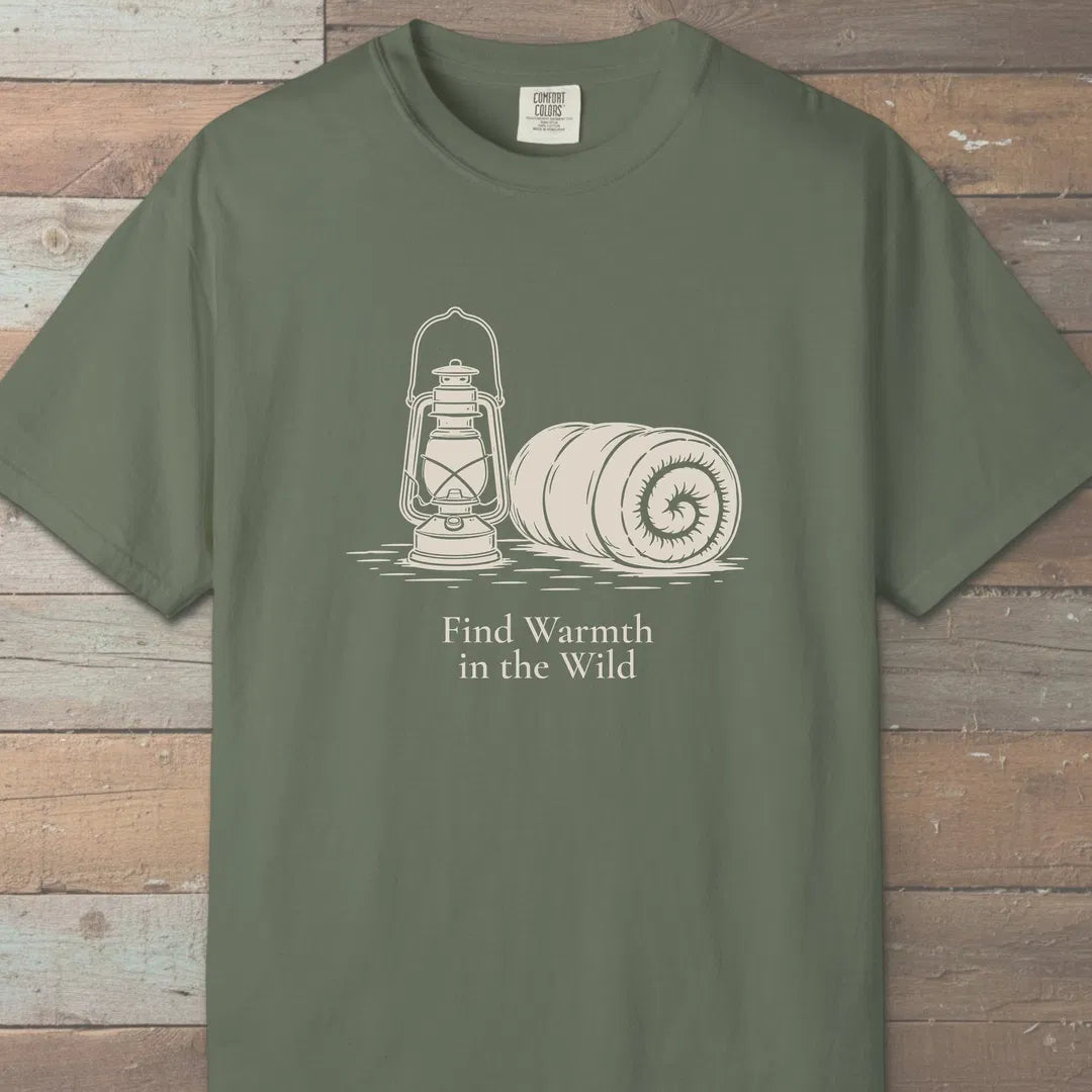 Wild Warmth T-Shirt Moss Outdoor Nature Tee