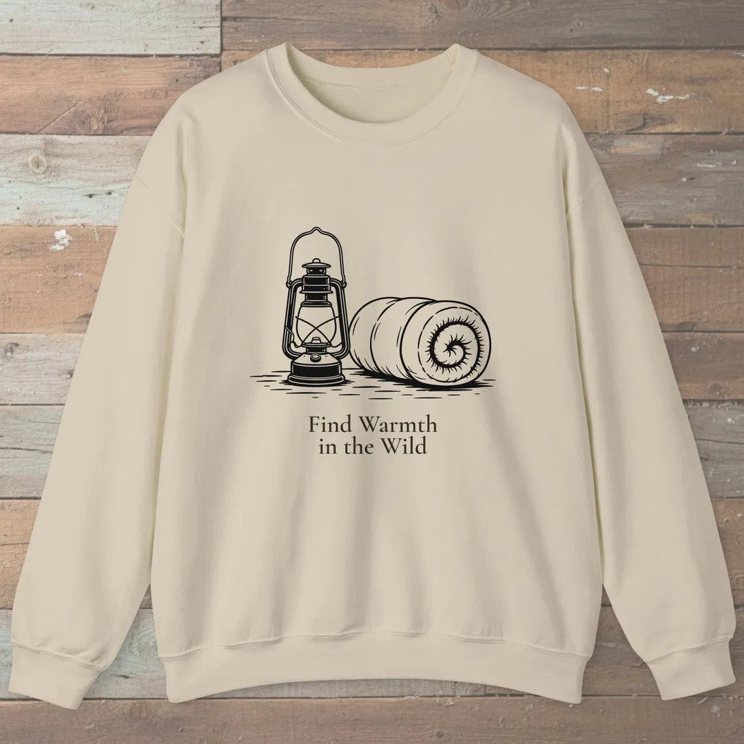 Wild Warmth Sweatshirt Sand Outdoor Nature Tee