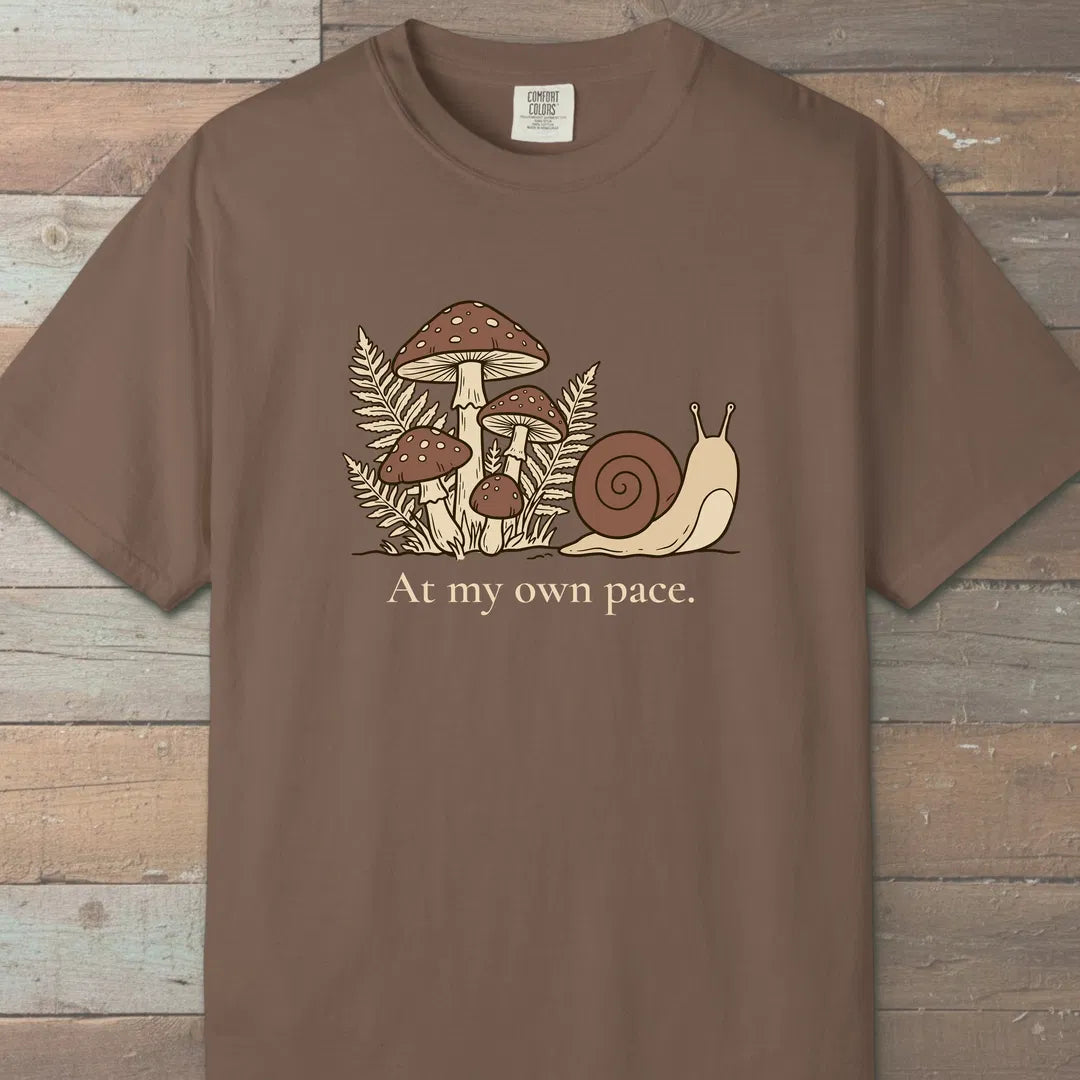 Own Pace T-Shirt Espresso Outdoor Nature Tee