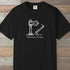 Past The Goal T-Shirt Black Outdoor Nature Tee