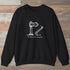 Past The Goal Sweatshirt Black Outdoor Nature Tee