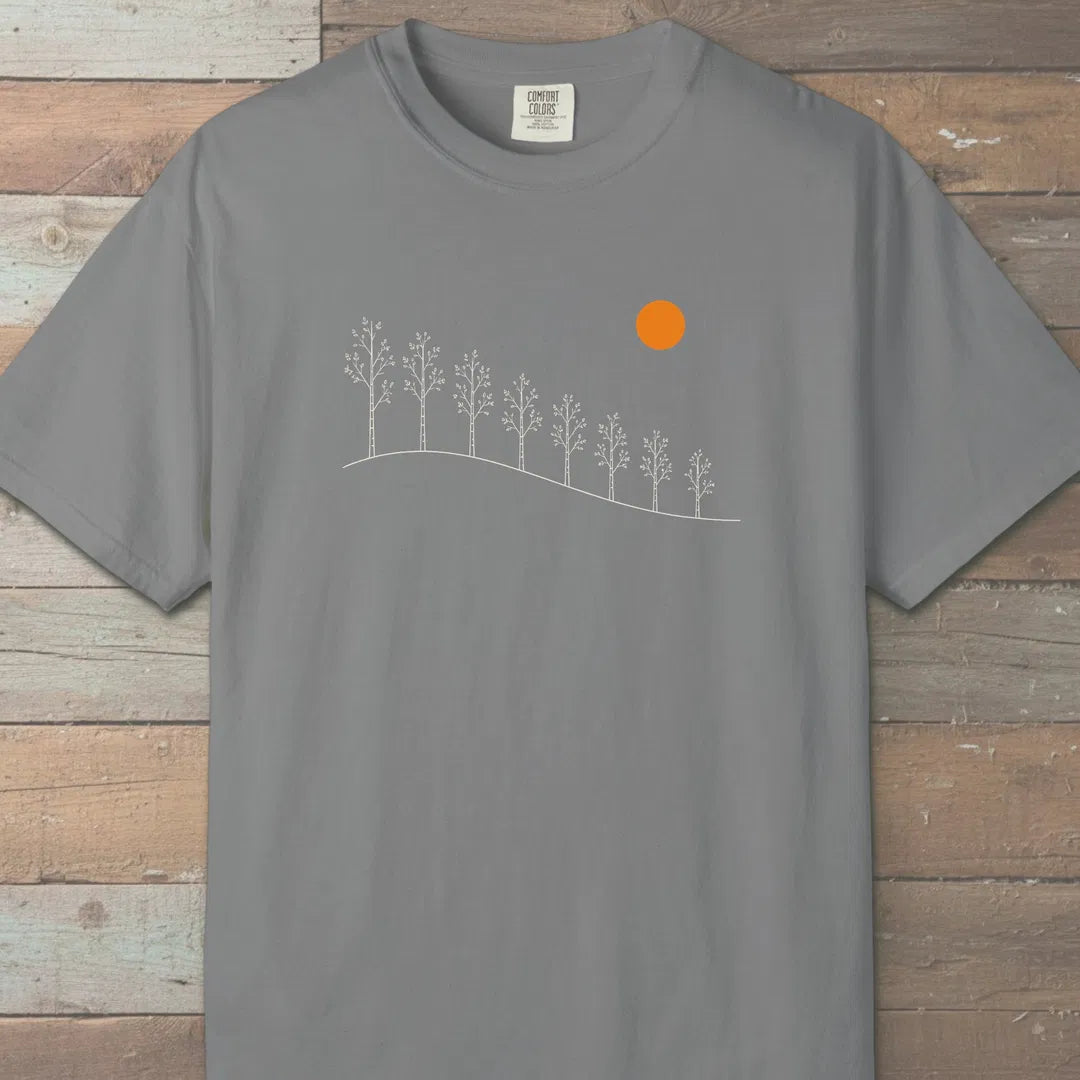 Gentle Hill T-Shirt Grey Outdoor Nature Tee
