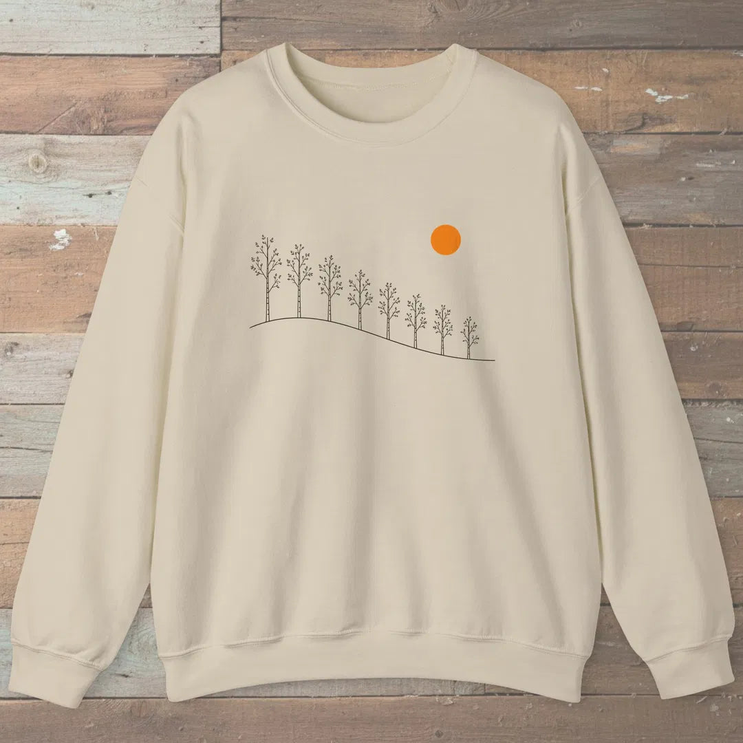 Gentle Hill Sweatshirt Sand Outdoor Nature Tee