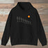 Gentle Hill Hoodie Black Outdoor Nature Tee