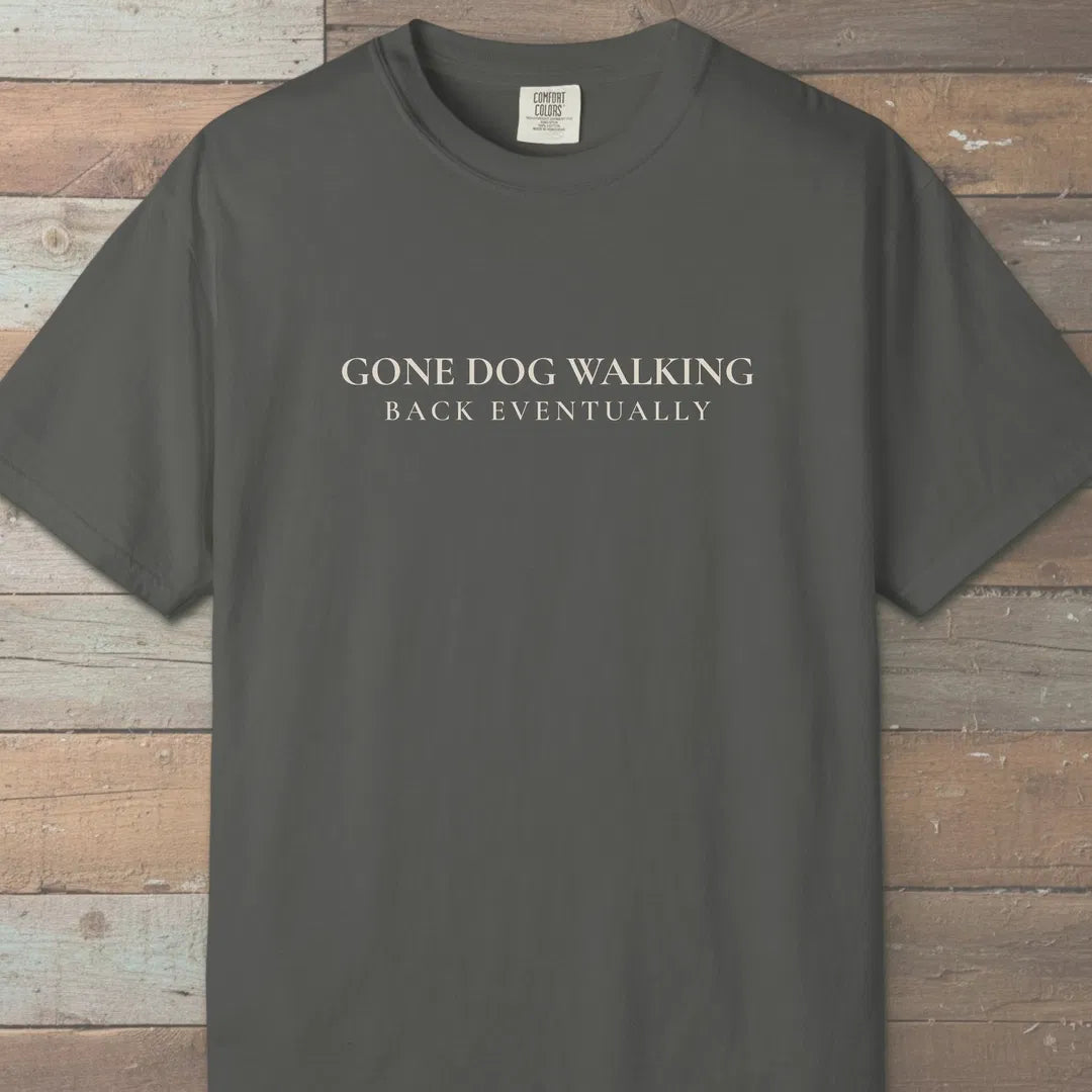 Gone Dog Walking T-Shirt Pepper Outdoor Nature Tee