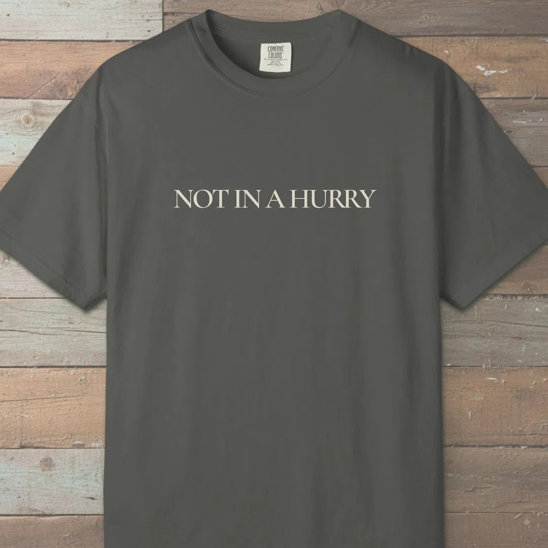 Not In A Hurry T-Shirt Pepper Outdoor Nature Tee