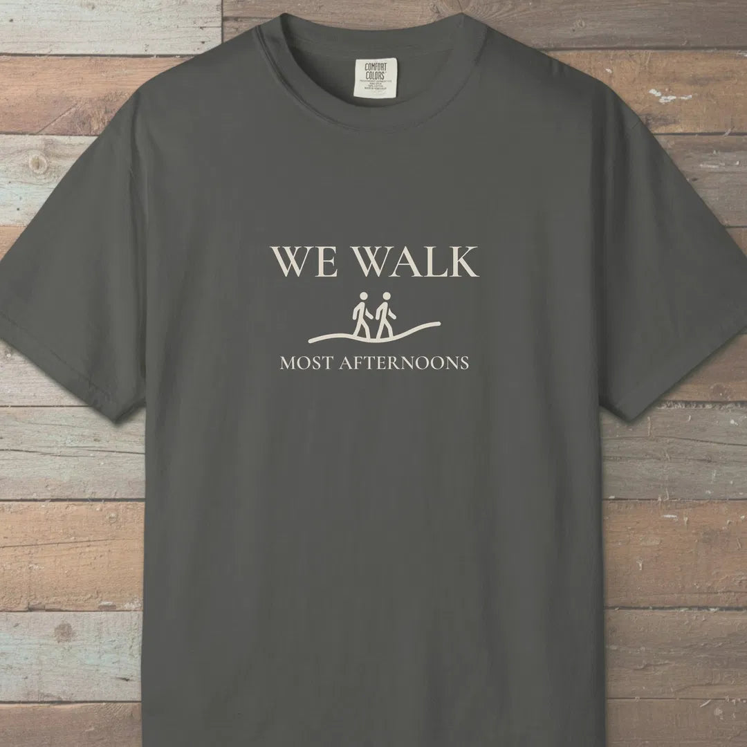 We Walk T-Shirt Pepper Outdoor Nature Tee